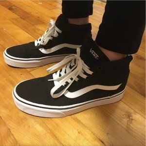 Black High Top Vans